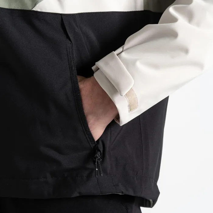 Dare 2b Waterproof Jackets Terrain Waterproof Jacket Oil Green Black 8211 Men