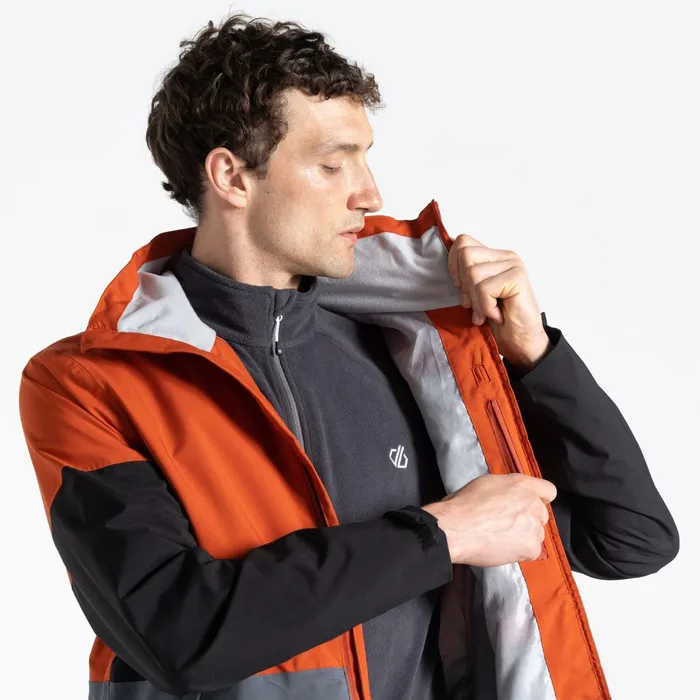 Dare 2b Waterproof Jackets Terrain Waterproof Jacket Roobios Tea Brown 8211 Men