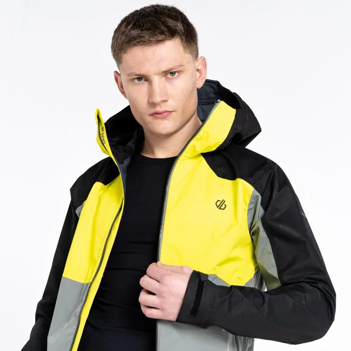 Dare 2b Waterproof Jackets Touchpoint Ii Waterproof Jacket Agave Green Neon Spring 8211 Men