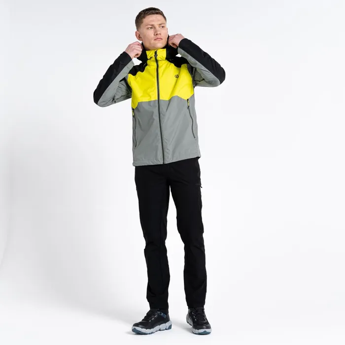 Dare 2b Waterproof Jackets Touchpoint Ii Waterproof Jacket Agave Green Neon Spring 8211 Men