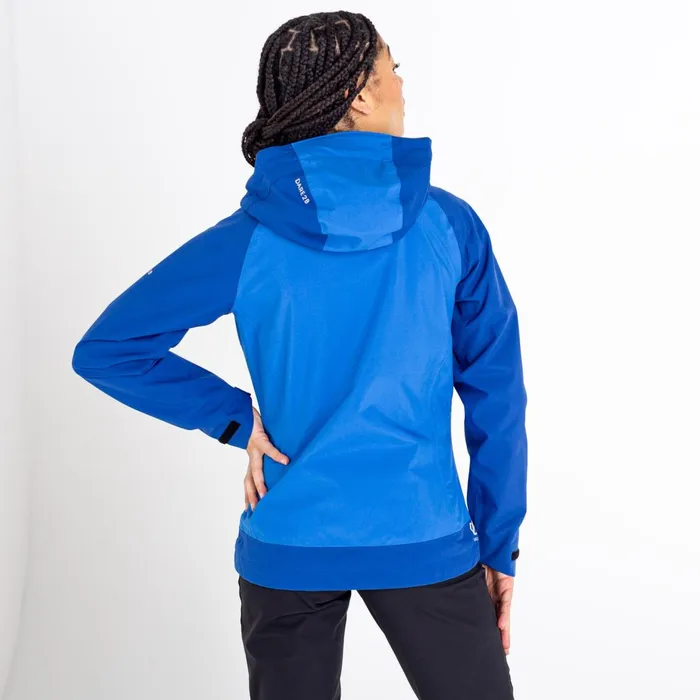 Dare 2b Waterproof Jackets Veritas Era Recycled Waterproof Jacket Stellar Blue Space Blue 8211 Women