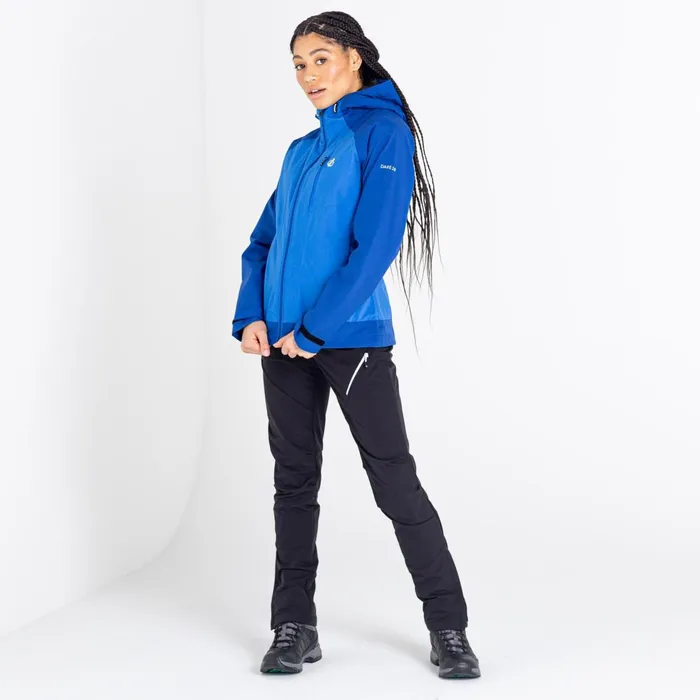 Dare 2b Waterproof Jackets Veritas Era Recycled Waterproof Jacket Stellar Blue Space Blue 8211 Women
