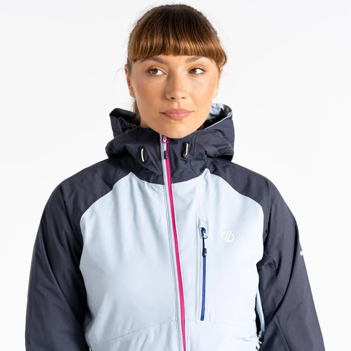 Dare 2b Waterproof Jackets Veritas Iii Waterproof Jacket Celestrial Grey Ebony Grey 8211 Women