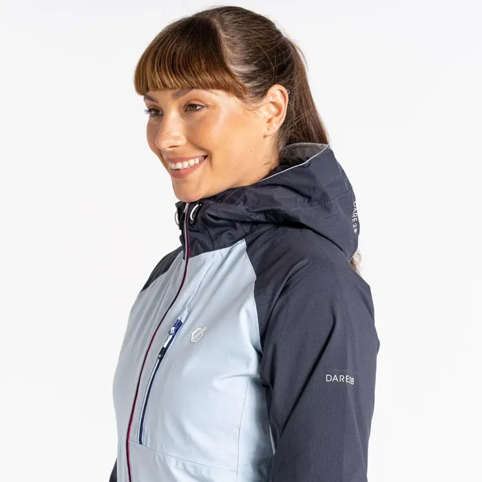 Dare 2b Waterproof Jackets Veritas Iii Waterproof Jacket Celestrial Grey Ebony Grey 8211 Women