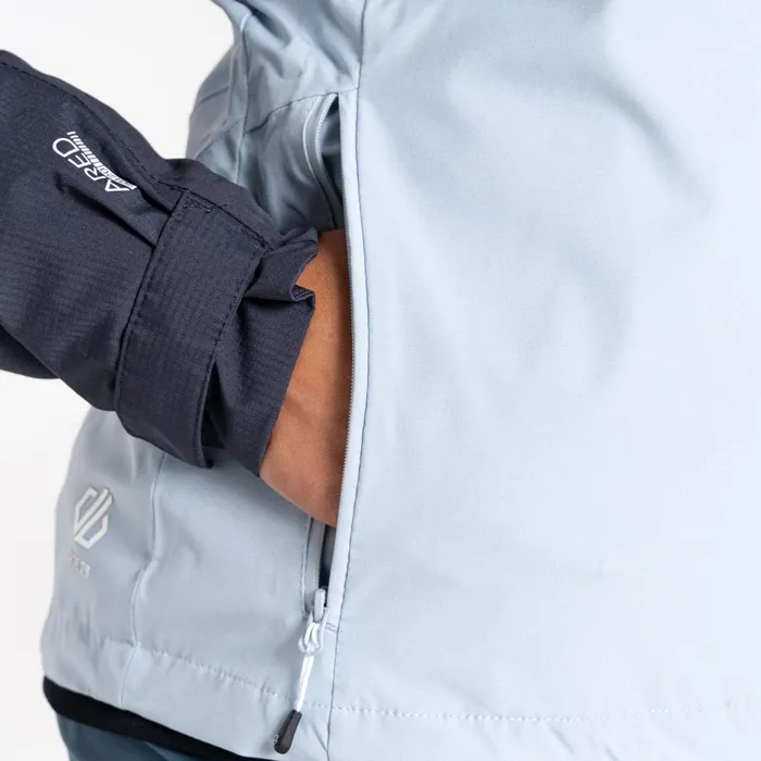 Dare 2b Waterproof Jackets Veritas Iii Waterproof Jacket Celestrial Grey Ebony Grey 8211 Women