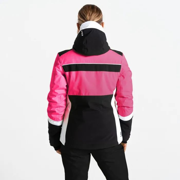 Dare 2b Waterproof Jackets Vitilised Ski Jacket Pure Pink Black 8211 Women