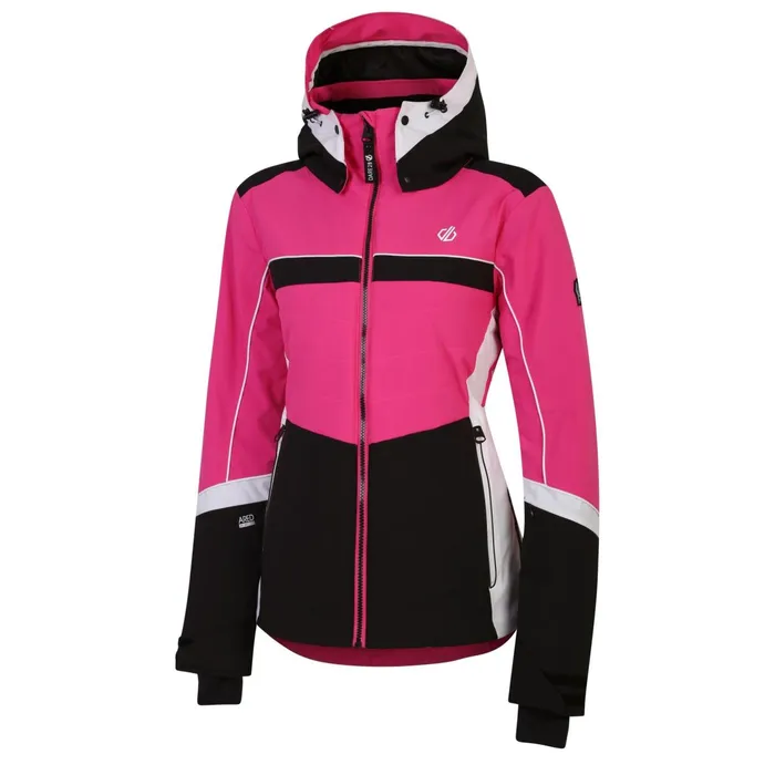 Dare 2b Waterproof Jackets Vitilised Ski Jacket Pure Pink Black 8211 Women