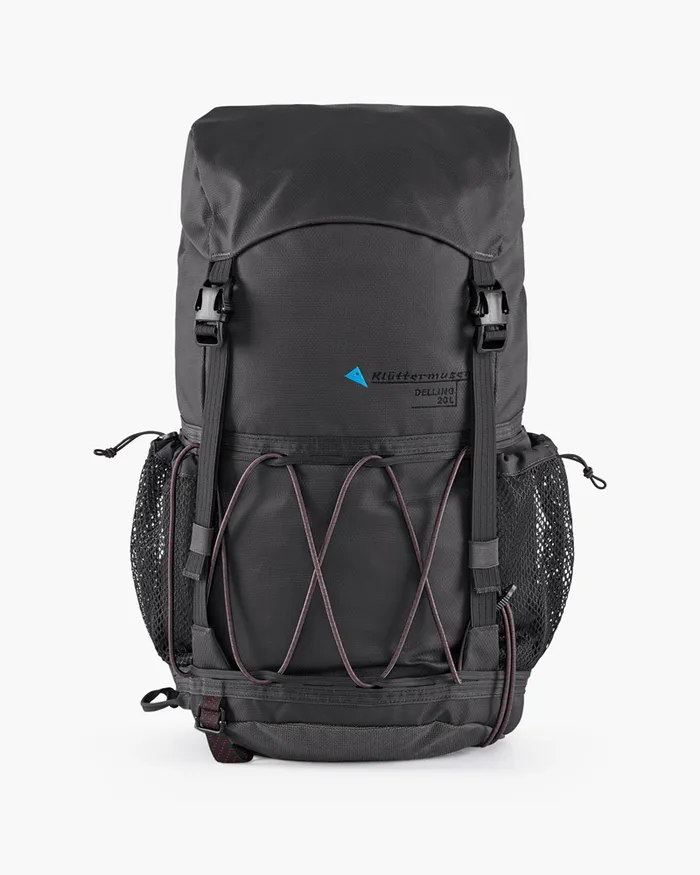 Delling 20L Compact Hiking Backpack Raven MenWomen Klttermusen SingleDay Backpacks 1832l