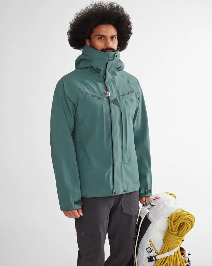 Draupner Waterproof Cutan Jacket Dark Deep Sea Men Klttermusen Waterproof Jackets Draupner Waterproof Cutan Jacket Dark Deep Sea Men Klttermusen Waterproof Jackets