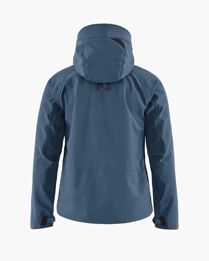 Draupner Waterproof Cutan Jacket Midnight Blue Women Klttermusen Waterproof Jackets
