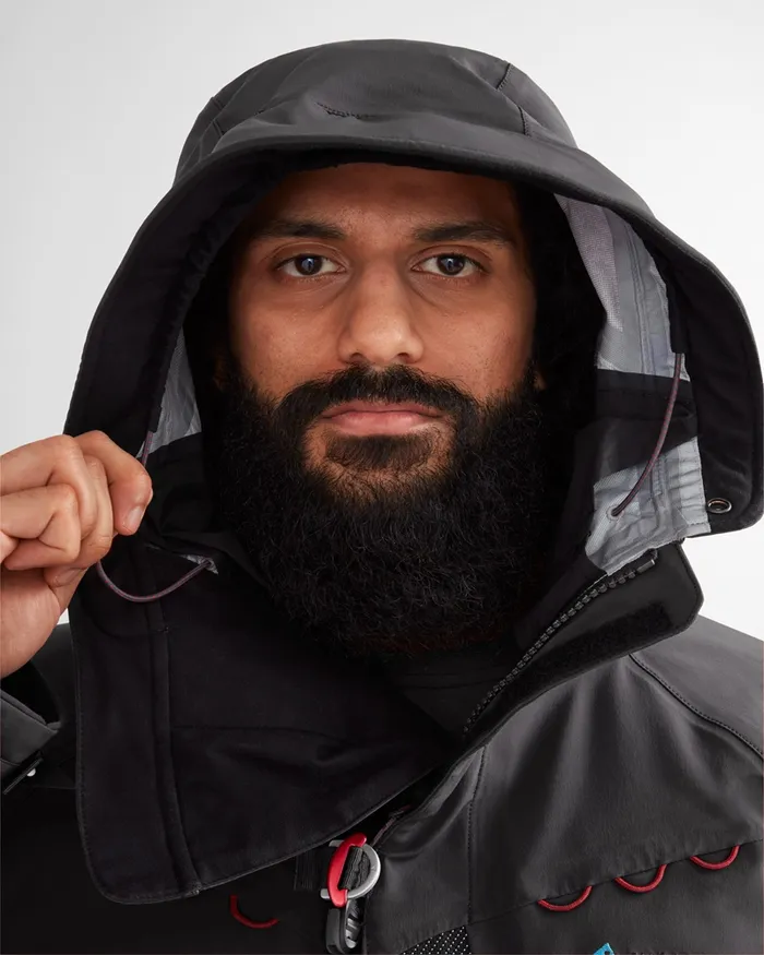 Draupner Waterproof Cutan Jacket Raven Men Klttermusen Waterproof Jackets