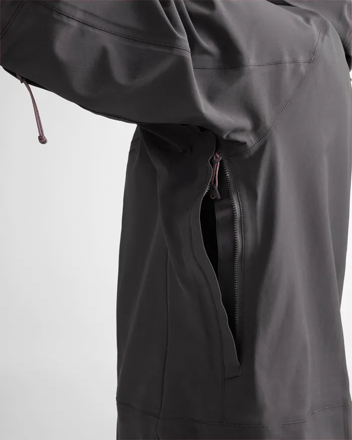 Draupner Waterproof Cutan Jacket Raven Men Klttermusen Waterproof Jackets