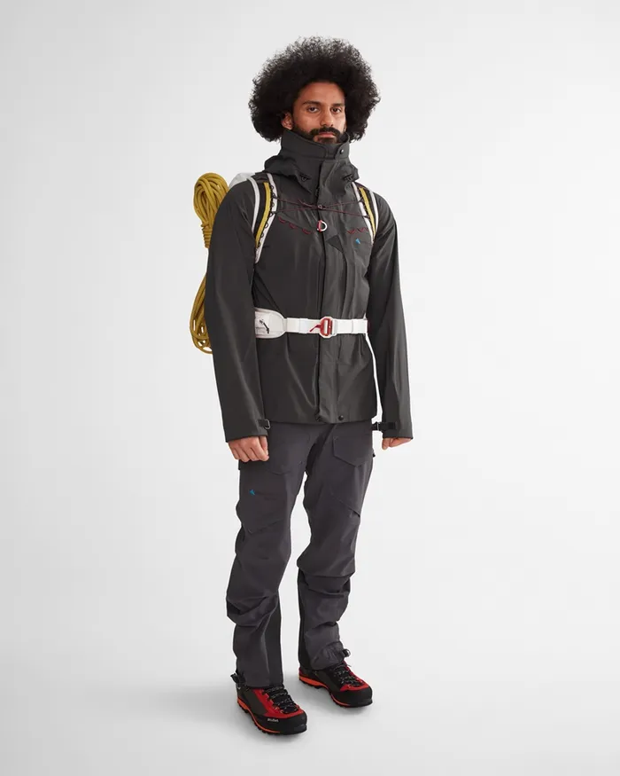 Draupner Waterproof Cutan Jacket Raven Men Klttermusen Waterproof Jackets