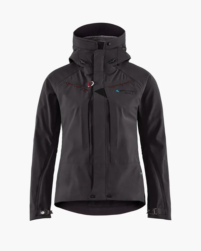 Draupner Waterproof Cutan Jacket Raven Women Klttermusen Waterproof Jackets
