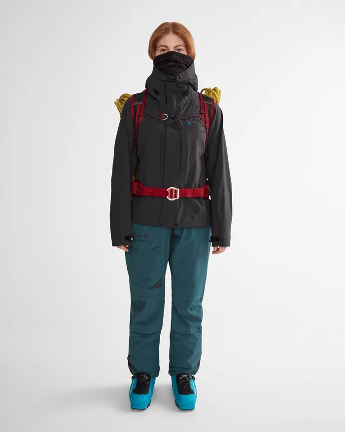 Draupner Waterproof Cutan Jacket Raven Women Klttermusen Waterproof Jackets