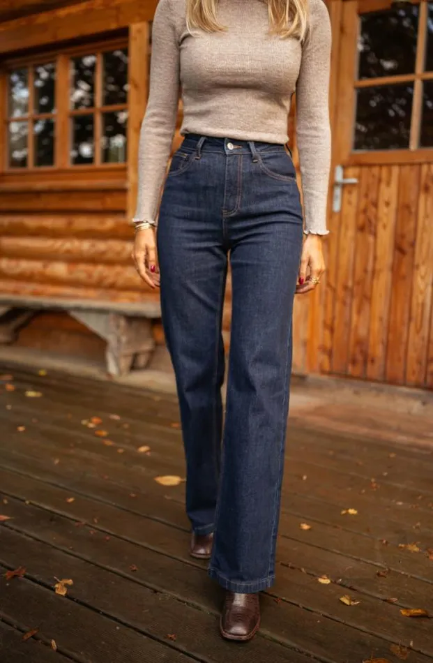 Easy Clothes Arsene Blue Jeans Women039s Clothing Pants and Jeans