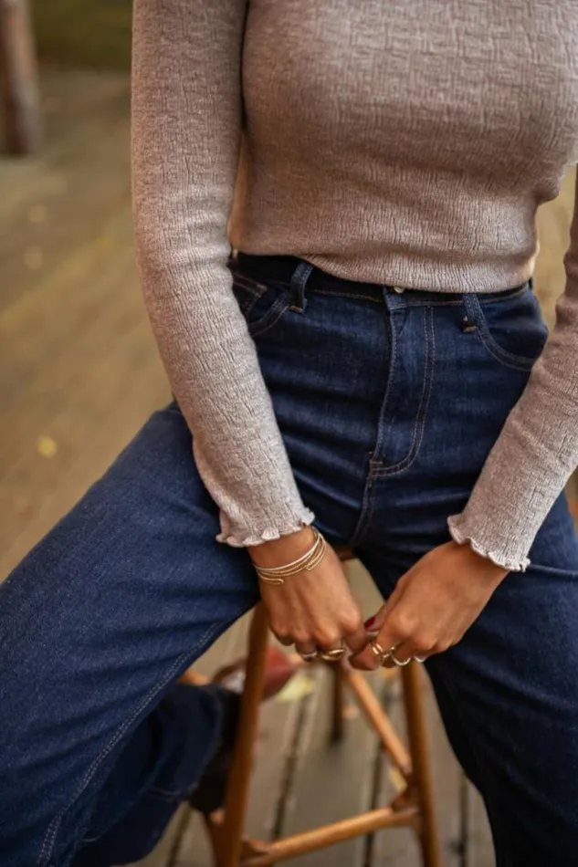 Easy Clothes Arsene Blue Jeans Women039s Clothing Pants and Jeans