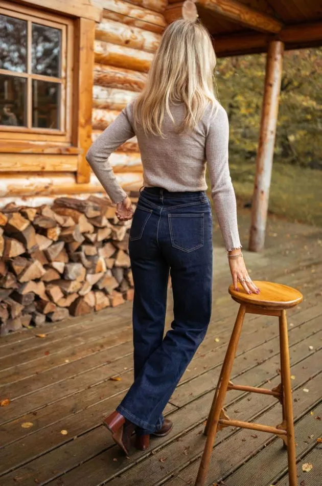 Easy Clothes Arsene Blue Jeans Women039s Clothing Pants and Jeans