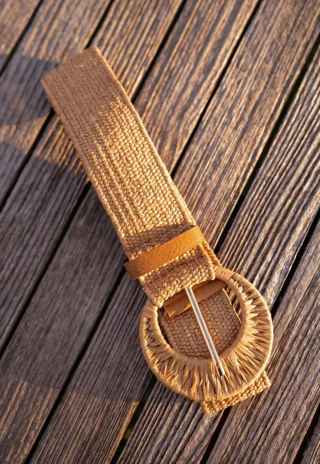 Easy Clothes Beige Bingo Belt Jewelry and Accessories Belts Easy Clothes Beige Bingo Belt Jewelry and Accessories Belts