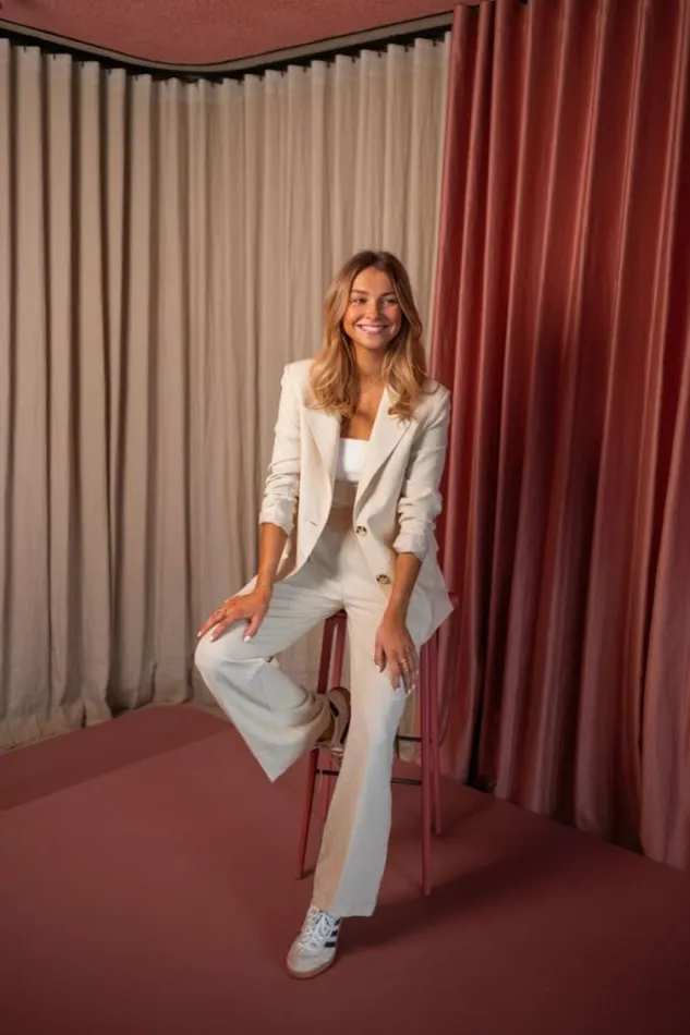 Easy Clothes Beige Boss Blazer Women039s Clothing Blazers