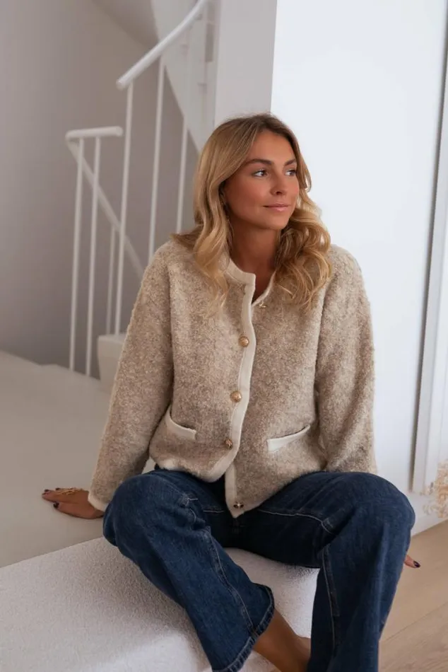 Easy Clothes Beige Chlo Cardigan Beige Women039s Clothing Cardigans