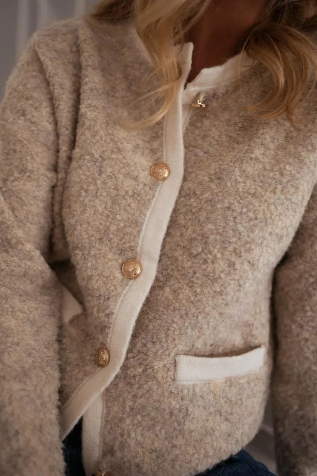 Easy Clothes Beige Chlo Cardigan Beige Women039s Clothing Cardigans