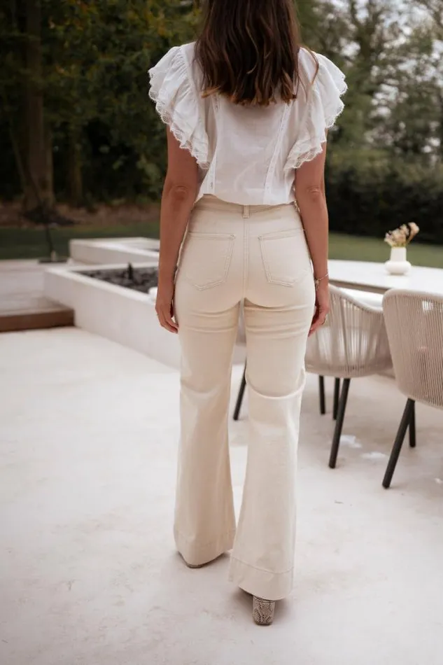 Easy Clothes Beige Eugenie Jeans Women039s Clothing Pants and Jeans Easy Clothes Beige Eugenie Jeans Women039s Clothing Pants and Jeans
