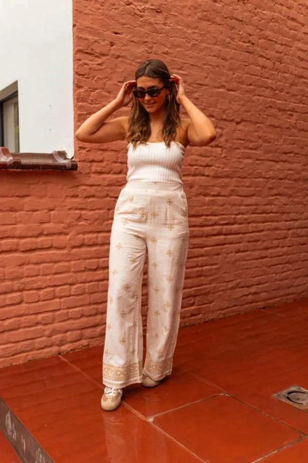 Easy Clothes Beige Ginou Pants Women039s Clothing Pants and Jeans Easy Clothes Beige Ginou Pants Women039s Clothing Pants and Jeans