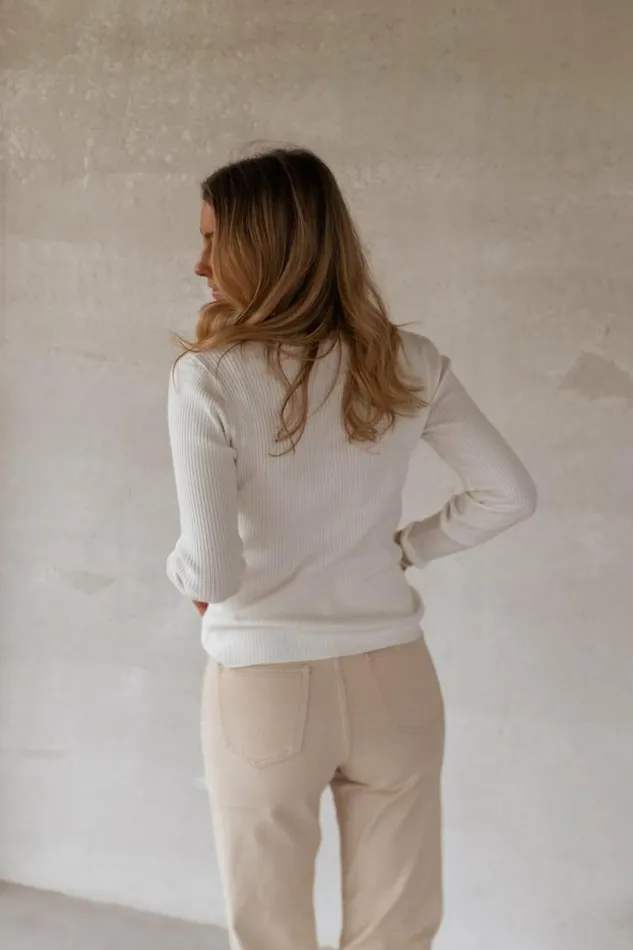 Easy Clothes Beige Solan Jeans Beige Women039s Clothing Pants and Jeans