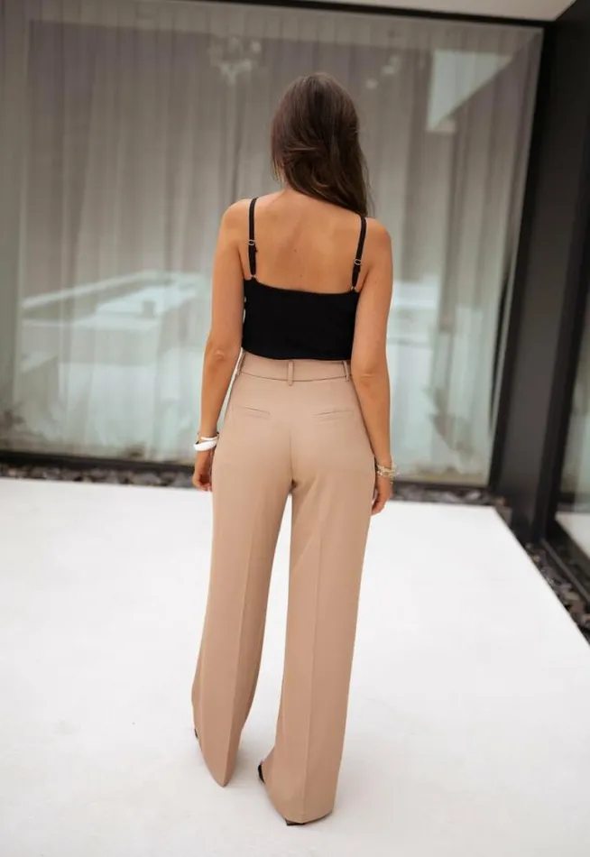 Easy Clothes Beige Victor Pants Beige Women039s Clothing Pants and Jeans