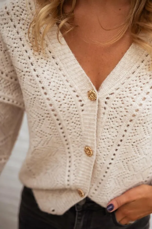 Easy Clothes Beige Xavier Cardigan Beige Women039s Clothing Cardigans