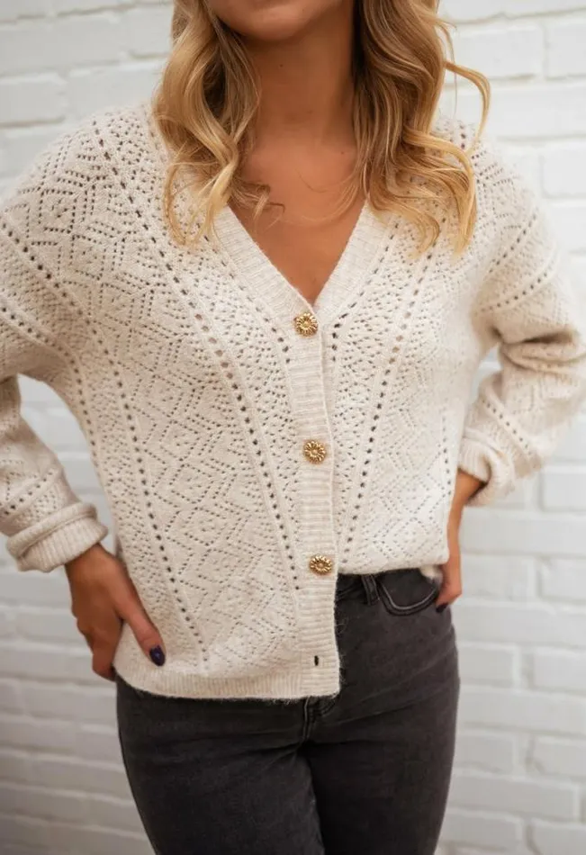 Easy Clothes Beige Xavier Cardigan Beige Women039s Clothing Cardigans