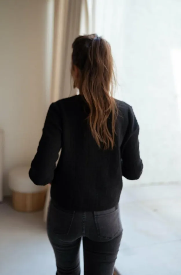 Easy Clothes Black Alma Sweater Black Women039s Clothing Sweaters