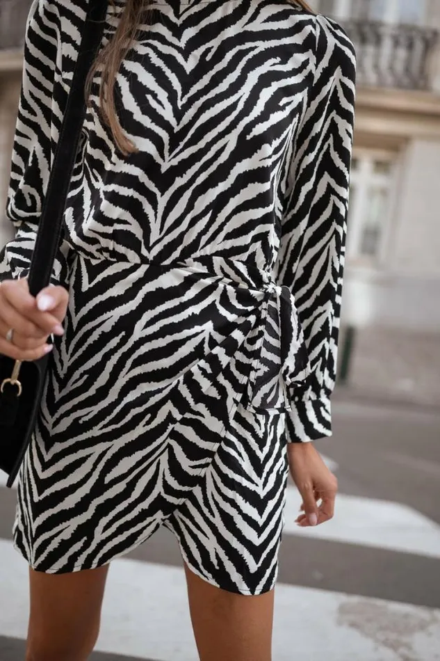 Easy Clothes Black And White Maela Zebra Dress Women039s Clothing Dresses Easy Clothes Black And White Maela Zebra Dress Women039s Clothing Dresses