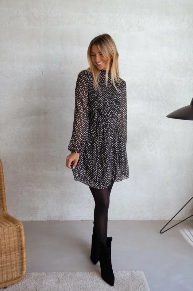 Easy Clothes Black Aurore Polka Dot Dress Women039s Clothing Dresses Easy Clothes Black Aurore Polka Dot Dress Women039s Clothing Dresses