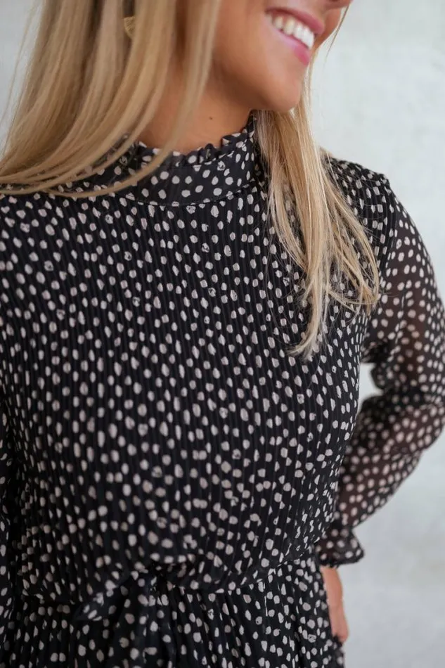 Easy Clothes Black Aurore Polka Dot Dress Women039s Clothing Dresses Easy Clothes Black Aurore Polka Dot Dress Women039s Clothing Dresses