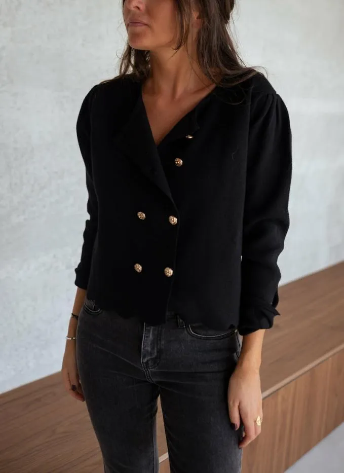 Easy Clothes Black Avril Cardigan Black Women039s Clothing Cardigans