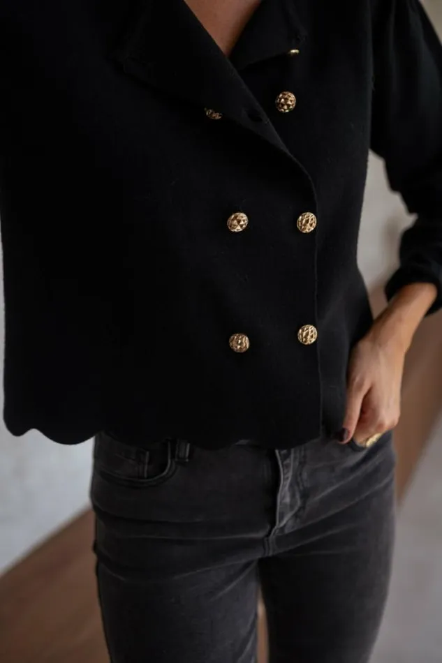 Easy Clothes Black Avril Cardigan Black Women039s Clothing Cardigans