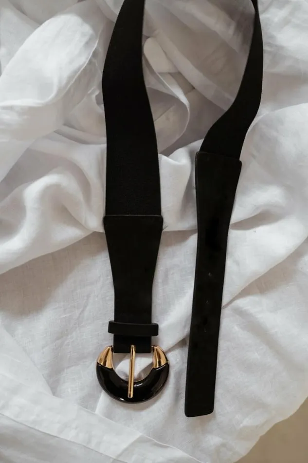Easy Clothes Black Baron Belt Black Jewelry and Accessories Belts Easy Clothes Black Baron Belt Black Jewelry and Accessories Belts