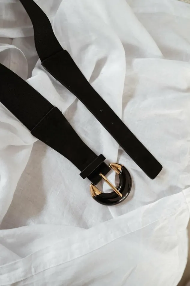 Easy Clothes Black Baron Belt Black Jewelry and Accessories Belts Easy Clothes Black Baron Belt Black Jewelry and Accessories Belts