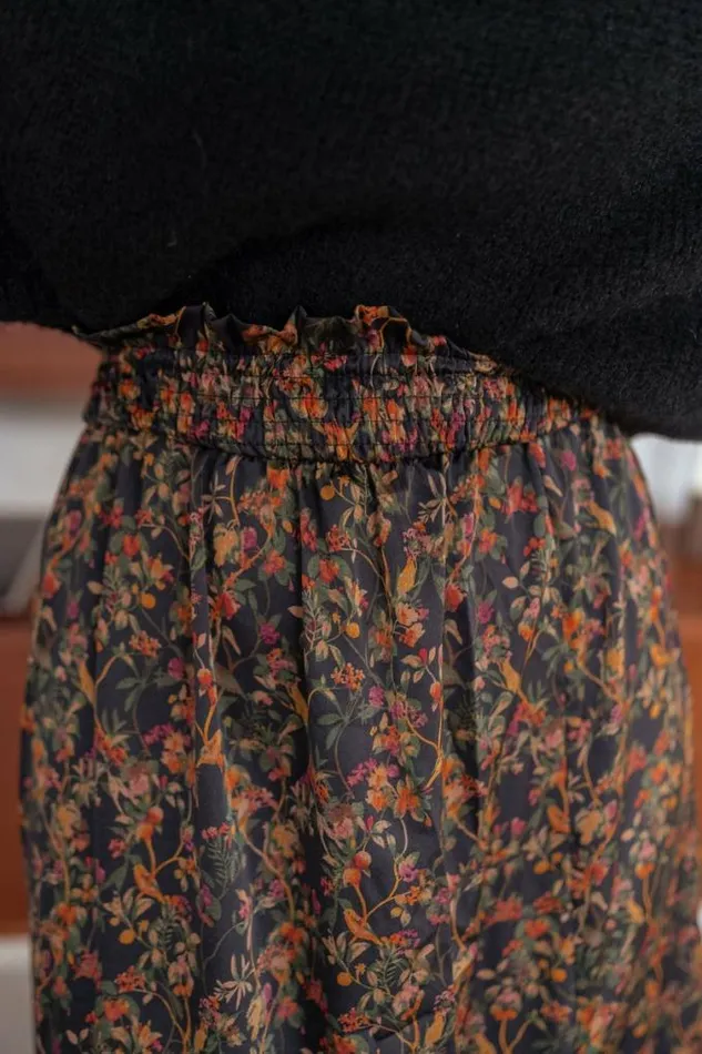 Easy Clothes Black Bridget Floral Skirt Women039s Clothing Skirts Easy Clothes Black Bridget Floral Skirt Women039s Clothing Skirts