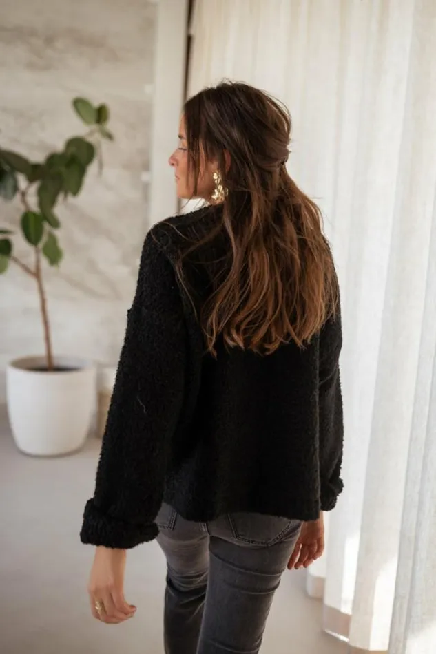 Easy Clothes Black Charly Cardigan Women039s Clothing Cardigans