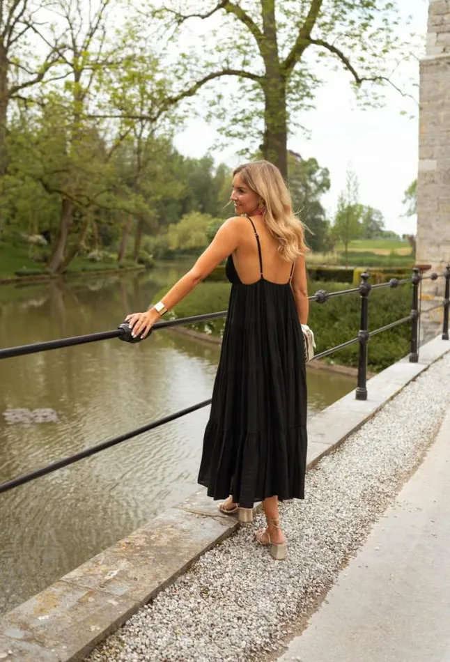Easy Clothes Black Cisse Dress Black Women039s Clothing Dresses