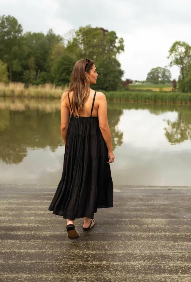 Easy Clothes Black Cisse Dress Black Women039s Clothing Dresses