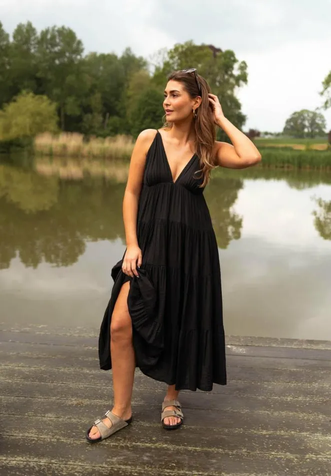 Easy Clothes Black Cisse Dress Black Women039s Clothing Dresses