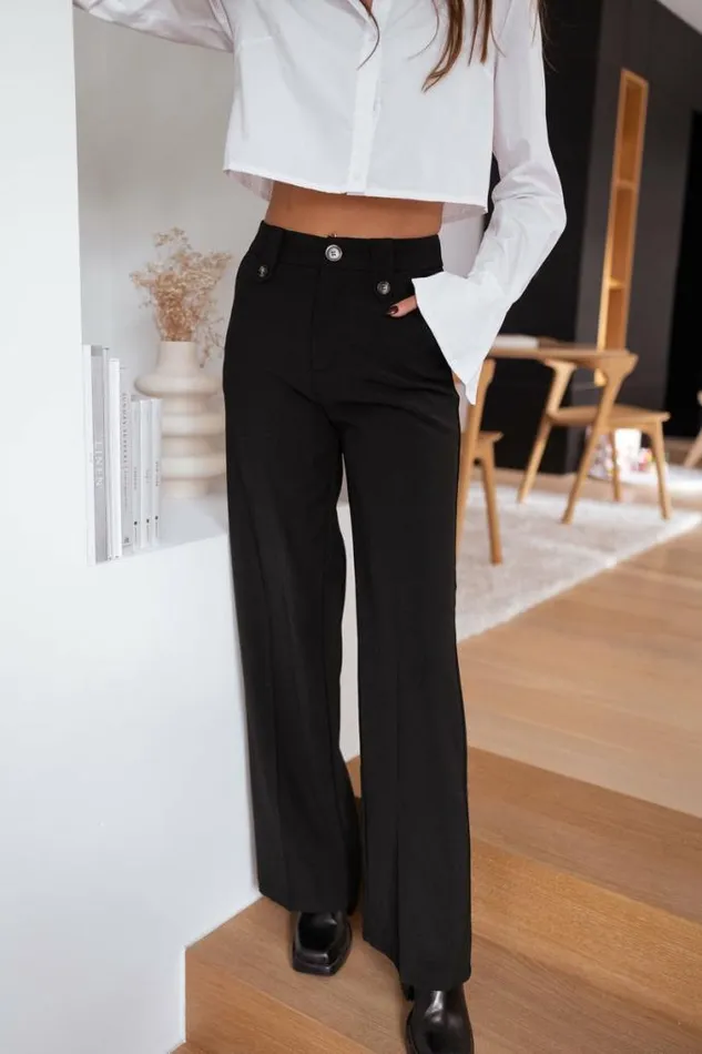 Easy Clothes Black Denver Pants Women039s Clothing Pants and Jeans