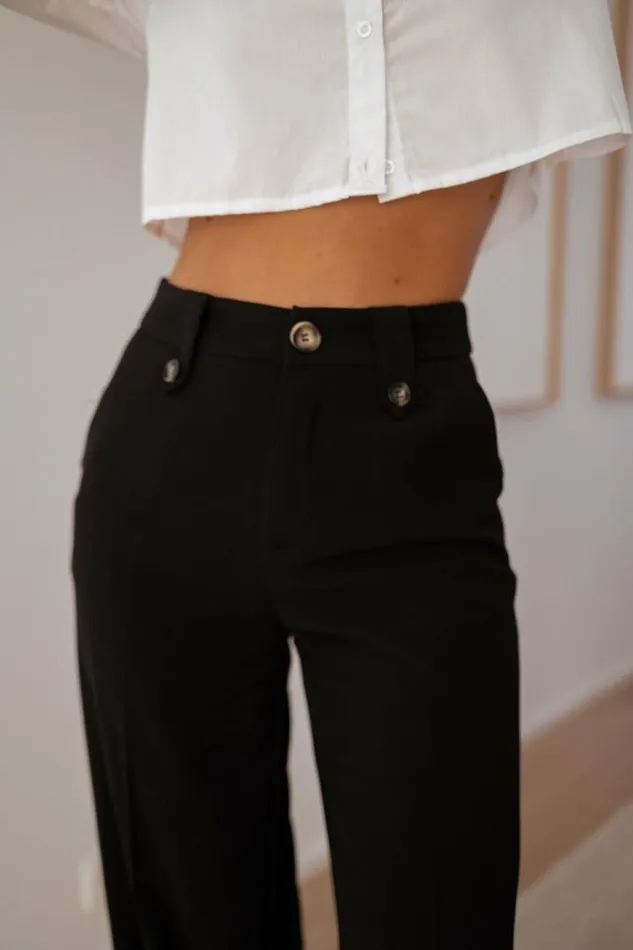 Easy Clothes Black Denver Pants Women039s Clothing Pants and Jeans