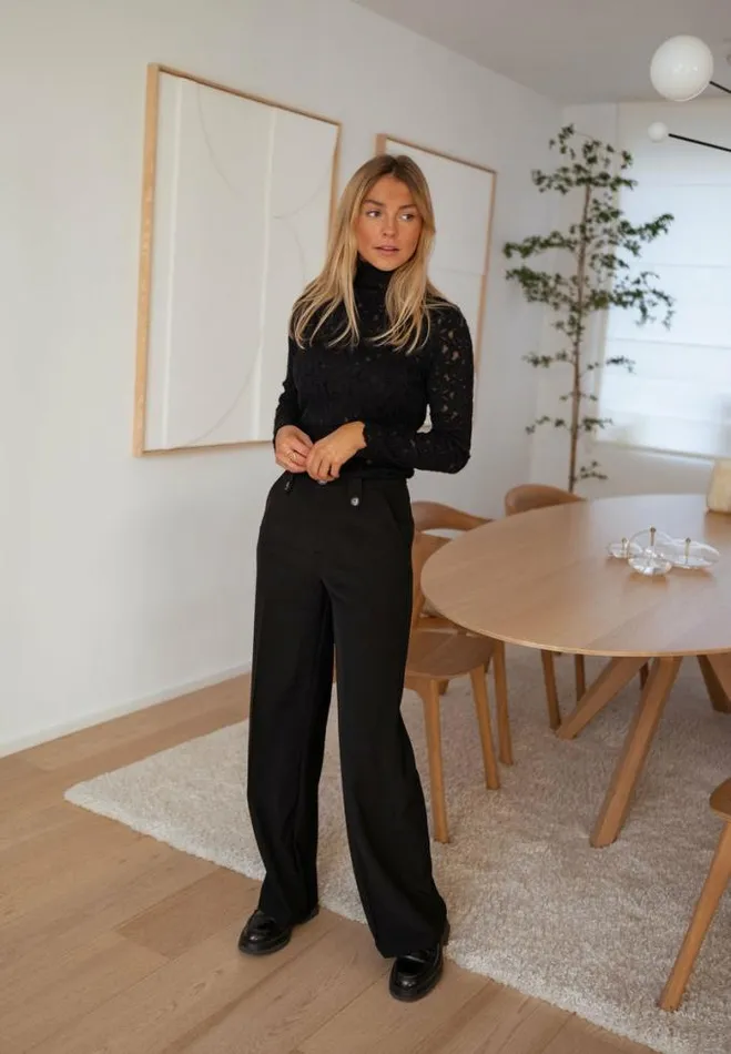 Easy Clothes Black Denver Pants Women039s Clothing Pants and Jeans