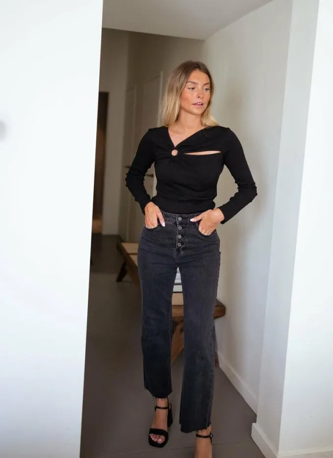 Easy Clothes Black Evy Blouse Women039s Clothing Blouses