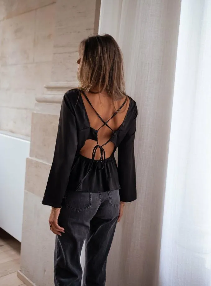 Easy Clothes Black Joma Blouse Women039s Clothing Blouses Easy Clothes Black Joma Blouse Women039s Clothing Blouses